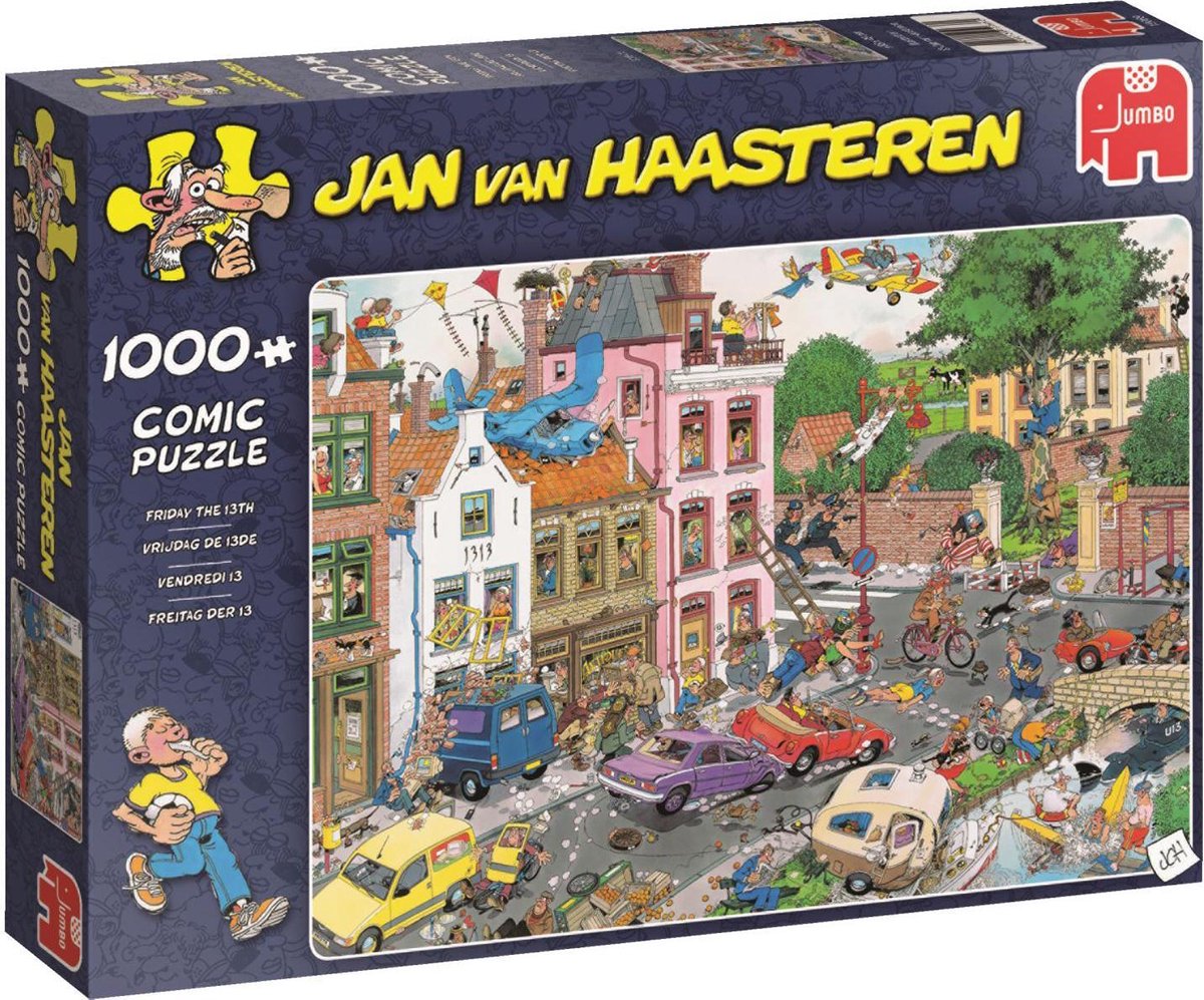 Puzzle Jan van Haasteren: Vendredi 13, 1000 pièces 