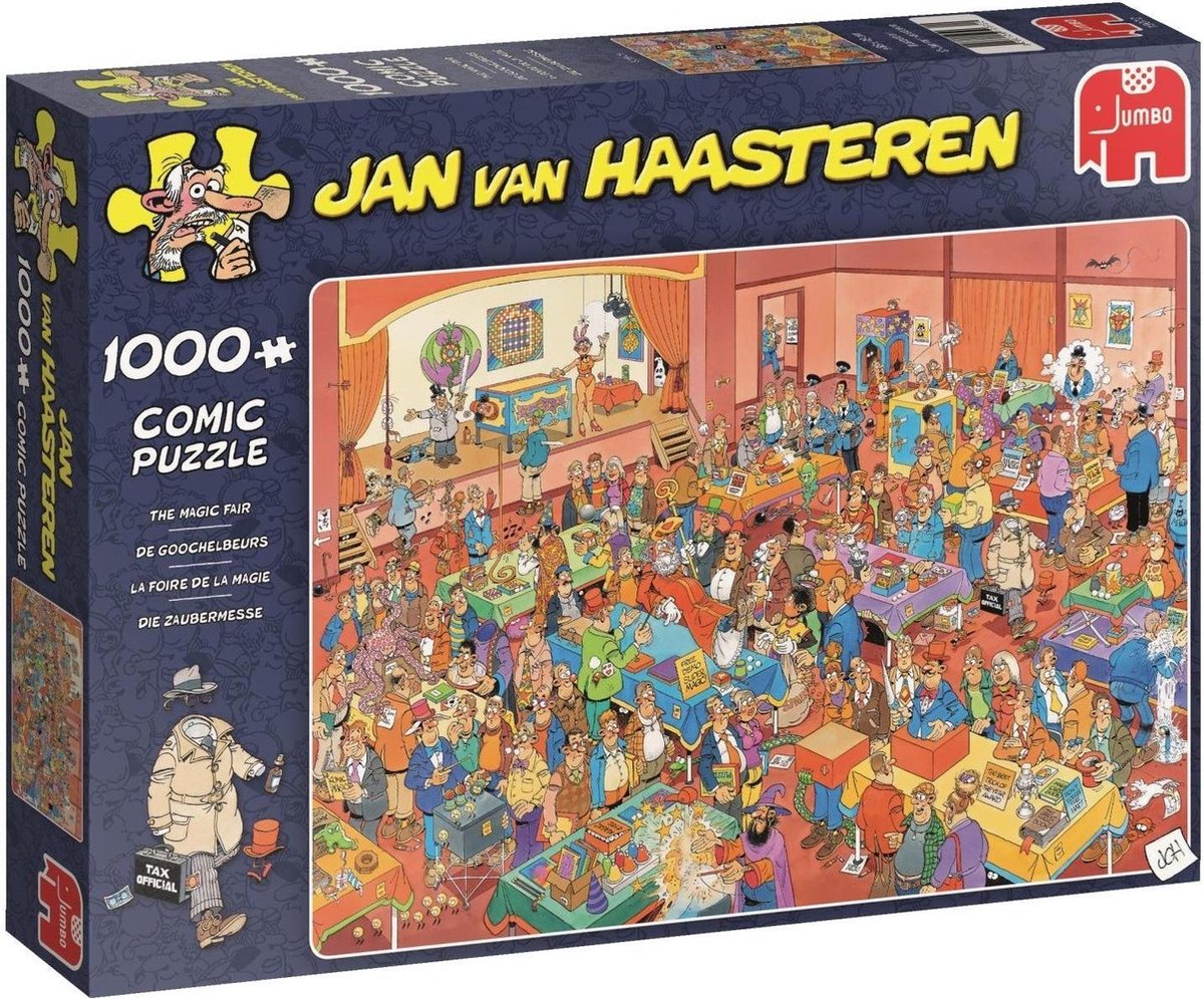 Legpuzzel Jan van Haasteren: De Goochelbeurs, 1000 stukjes