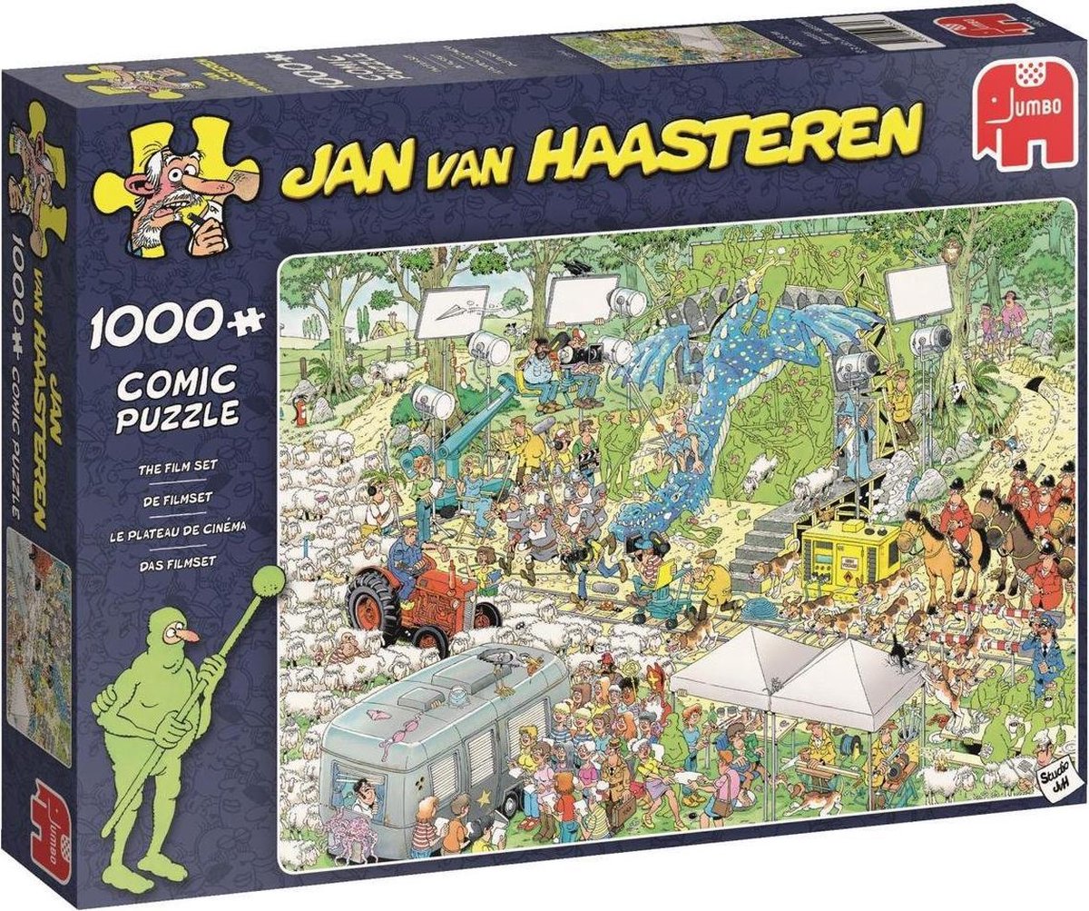 Legpuzzel Jan van Haasteren: De Filmset, 1000 stukjes