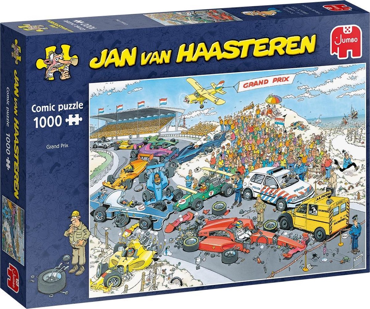 Legpuzzel Jan van Haasteren: Formule 1 De Start, 1000 stukjes