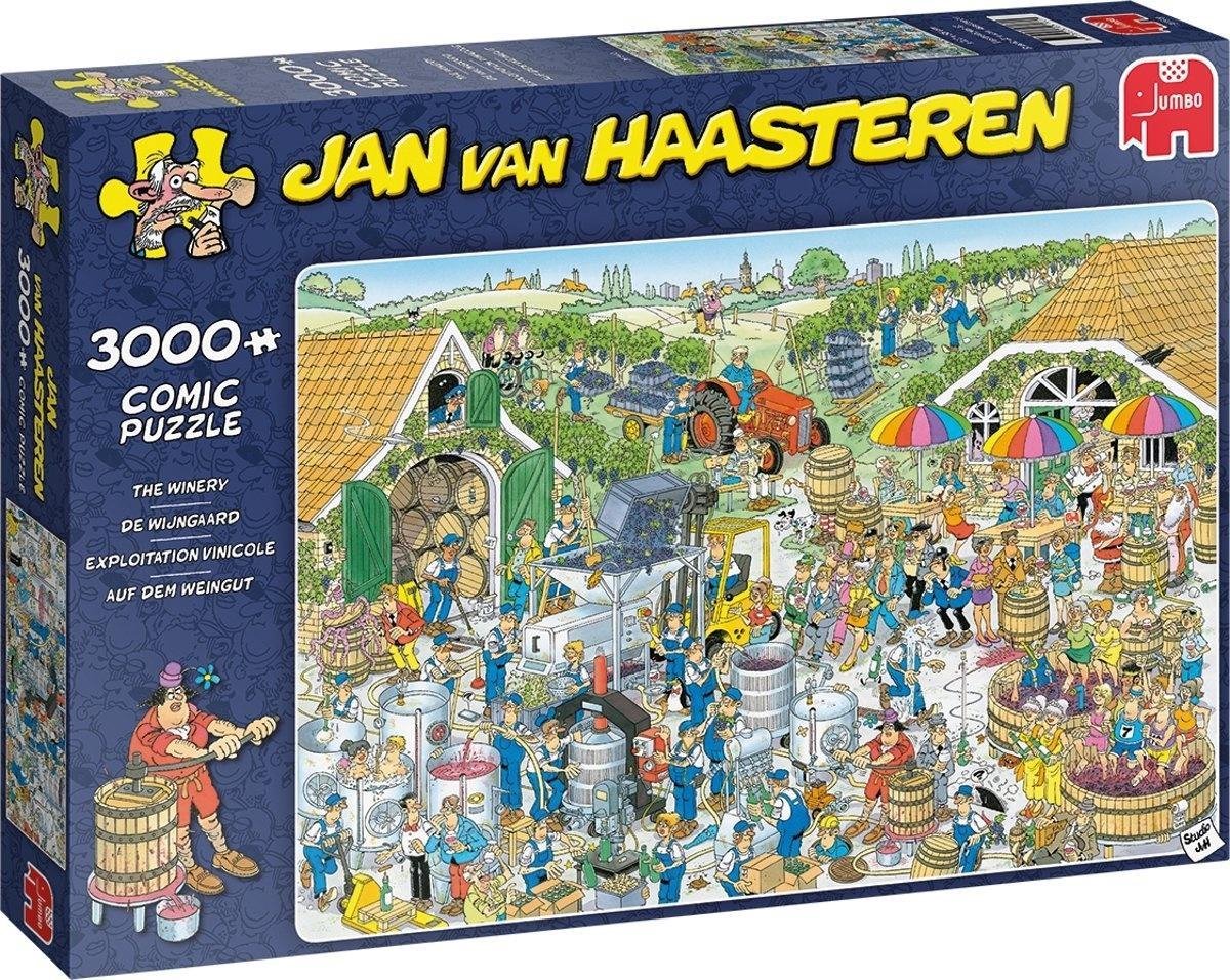 Legpuzzel Jan van Haasteren: De Wijnmakerij, 3000 stukjes
