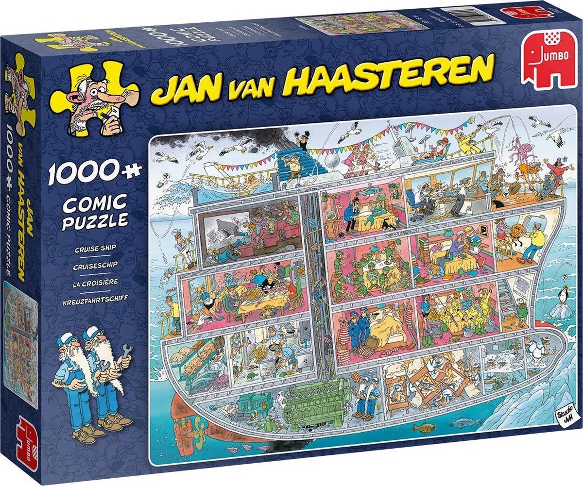 Legpuzzel Jan van Haasteren: Cruiseschip, 1000 stukjes