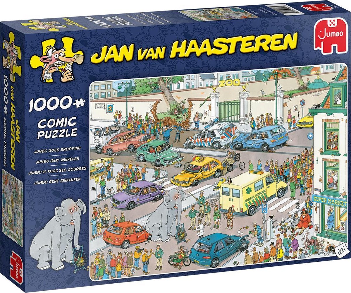 Legpuzzel Jan van Haasteren: Jumbo gaat winkelen, 1000 stukjes