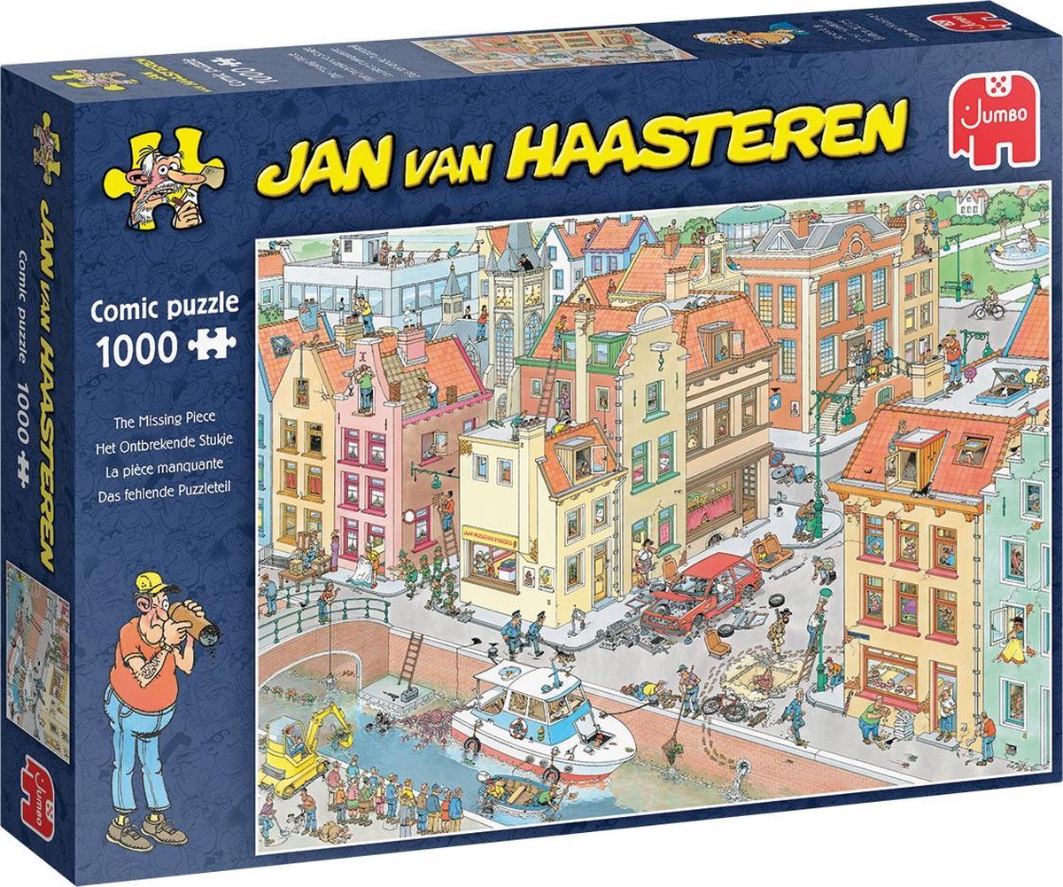 Legpuzzel Jan van Haasteren: Het ontbrekende Stukje, 1000 stukjes