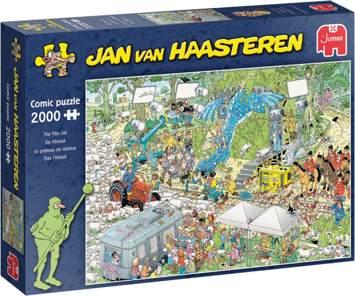 Legpuzzel Jan van Haasteren: De Filmset, 2000 stukjes