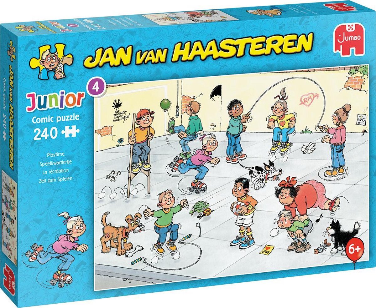 Legpuzzel Jan van haasteren Junior: Speelkwartiertje, 240 stukjes