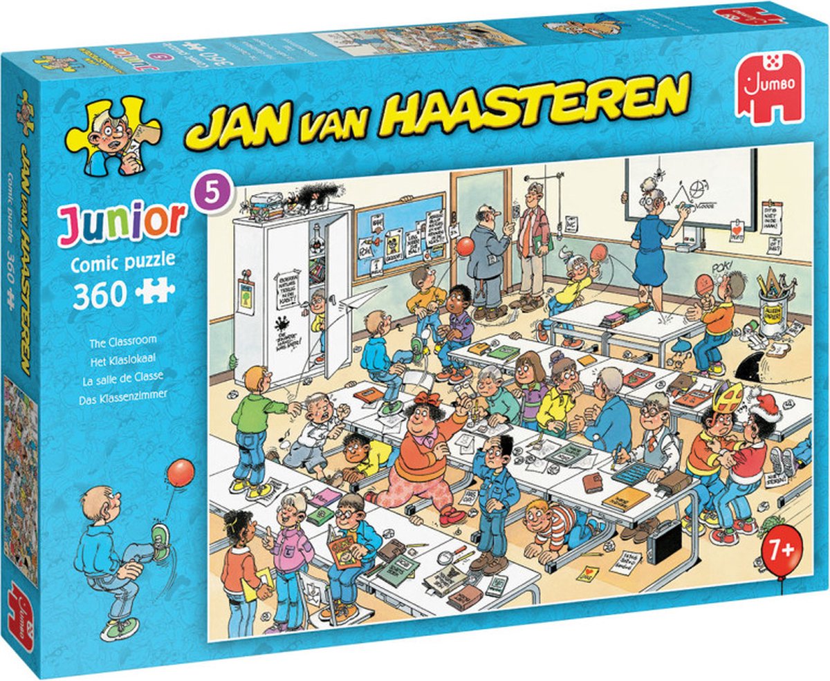 Legpuzzel Jan van Haasteren Junior: Het Klaslokaal, 360 stukjes