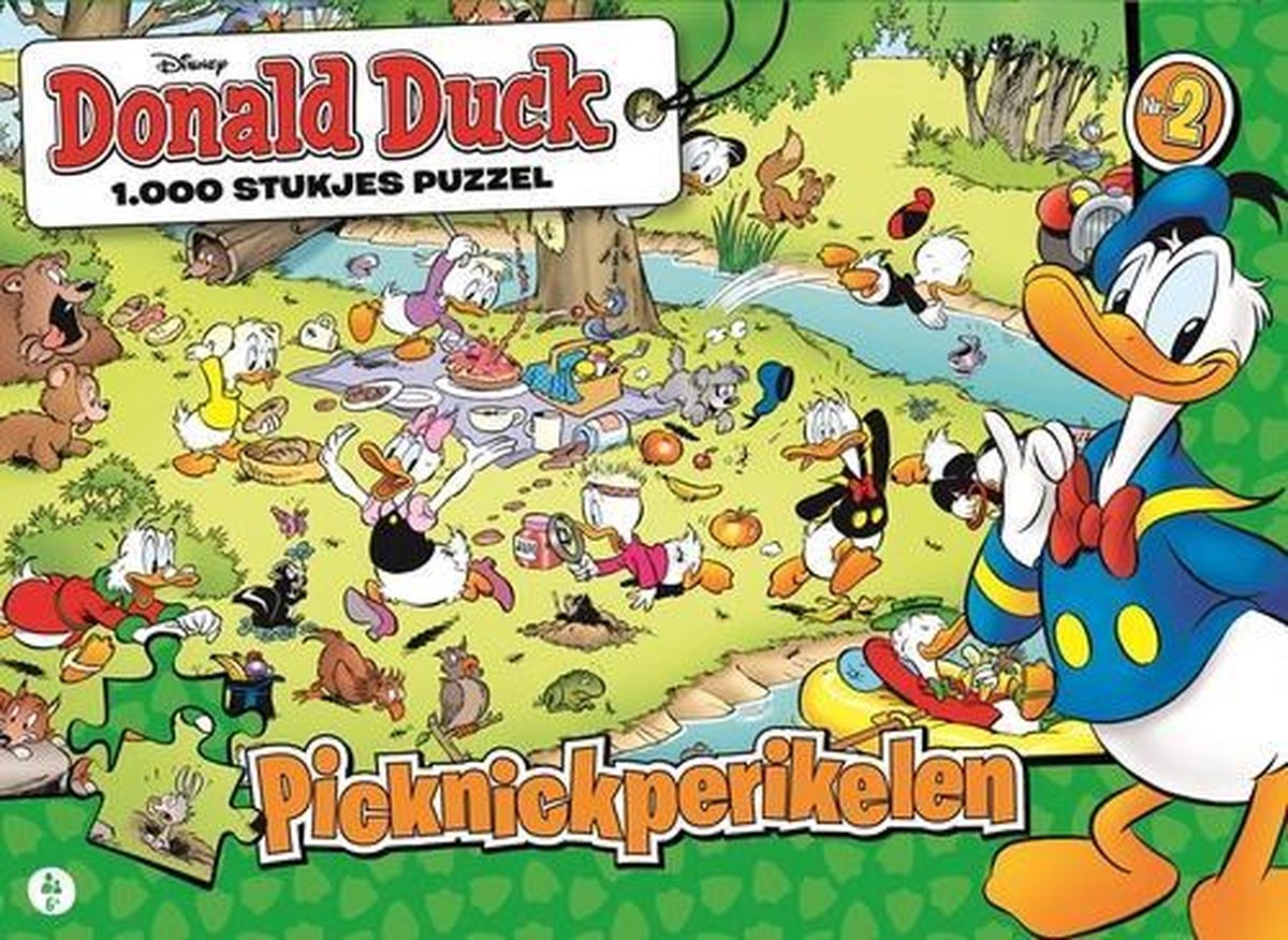 Donald Duck Puzzle Donald Duck : Pique-nique aventures, 1000 pièces