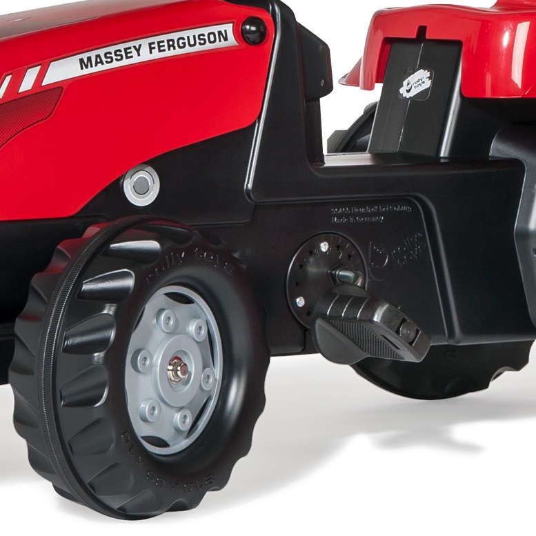 Rolly Toys Rolly Toys rollyKid Massey Ferguson tracteur à pèdales à 4 roues avec remorque