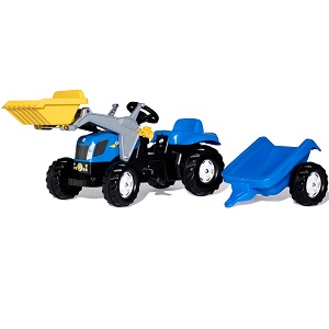 Tracteur à pédales Rolly Toys RollyKid New Holla...