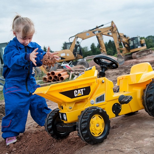 Rolly Toys Rolly Toys rollykid Dumper CAT tracteur à pédales
