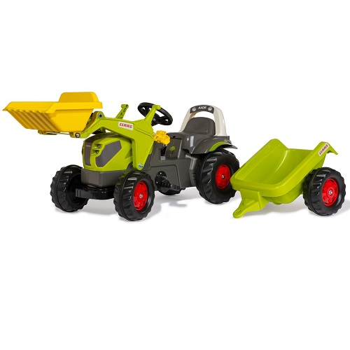 Rolly Toys 025169 - Rolly Toys Rolly Toys rollyKid CLAAS AXOS 240 met voorlader