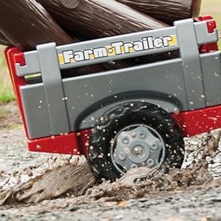 Rolly Toys Remorque agricole Rolly Toys rouge