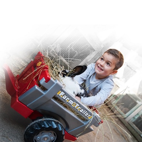 Rolly Toys Remorque agricole Rolly Toys rouge