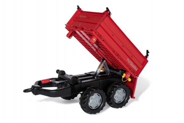 Rolly Toys Rolly Toys Mega trailer benne remorque rouge