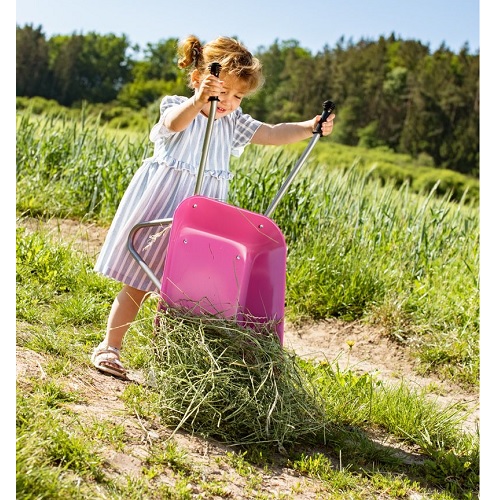 Rolly Toys Rolly Toys brouette métal rose