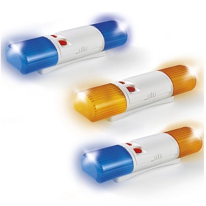 Rollytoys light and sound module (3-in-1, incl. blauwe en oranje lichtkapjes)