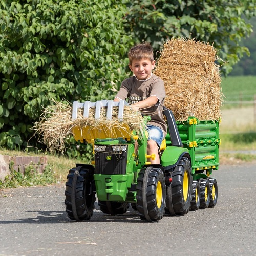 Rolly Toys 409679 - Rolly Toys Rolly Toys rollyTimber Loader Boskraan (grijs/geel)