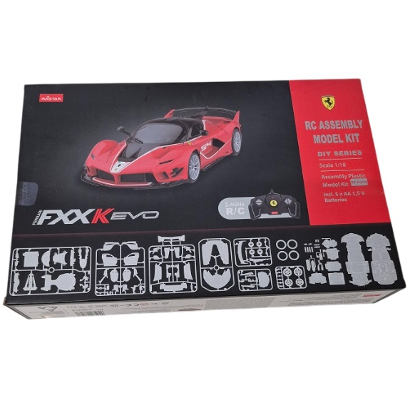 Jamara 398014 - Jamara Rastar Jamara 398014 Ferrari FXX K Evo RC bouwpakket 1:18