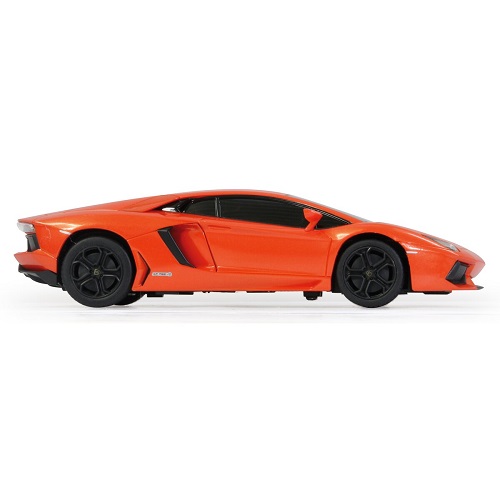 Rastar Lamborghini Aventador télécommandée 1:24 orange, avec télécommande 2,4 GHz