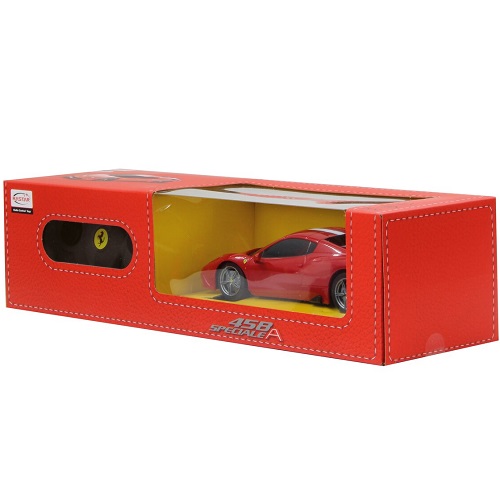 Jamara Ferrari 458 Speciale A télécommandée 1:24, rouge, avec télécommande 2,4 GHz