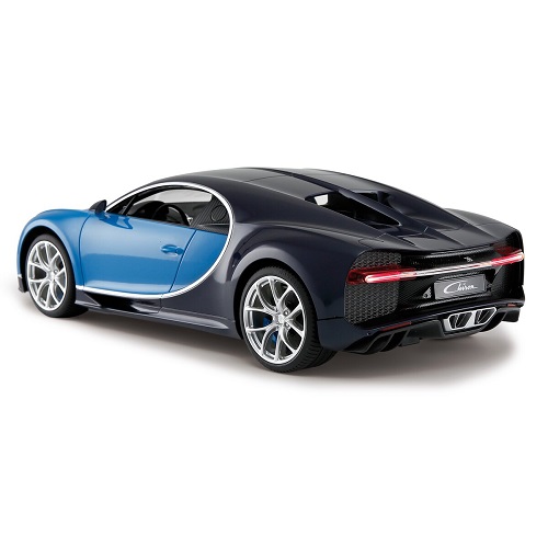 Jamara Bugatti Chiron télécommandée 1:14 bleue, avec télécommande 2,4 GHz