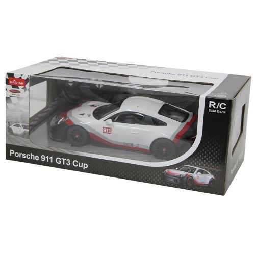 Jamara Jamara Porsche 911 GT3 Cup RC, échelle 1:14 2,4 GHz avec télécommande