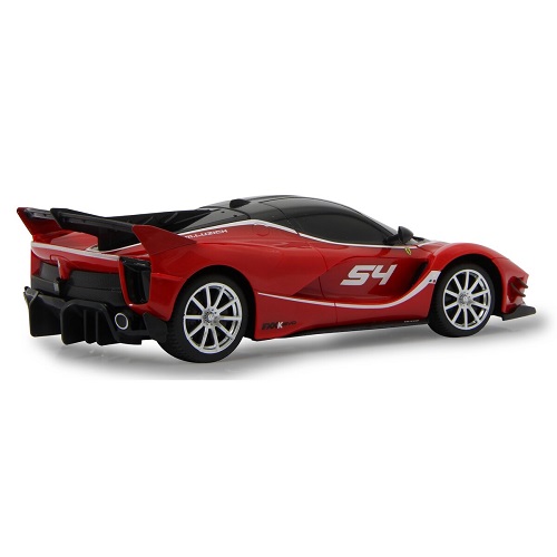 Jamara 405185 - Jamara Afstandsbestuurbare Ferrari FXX K Evo 1:24 rood, inclusief 2,4GHz afstandsbediening