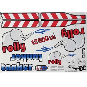Stickervel Rolly Tanker