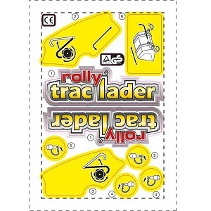 Stickervel rollyTrac lader
