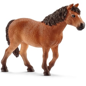 Schleich Dartmoor pony Deze prachtige Darmoor pony staat al te trappelen om de wei in te gaan. Mag ze bij jou in de paardenstal komen logeren?