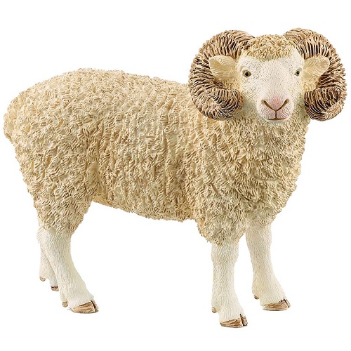 Schleich paarden 13937 Schleich 13937 Farm World Ram Deze gave Schleich Farm World ram kan met zijn grote horens zichzelf altijd verdedigen. 
Het ram heeft een realistische uitstraling met een wollige v...