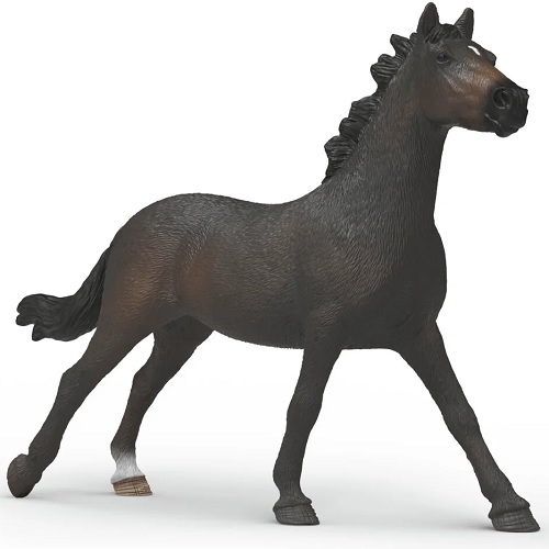 Schleich paarden 14914 Schleich 14914 Horse Club Engelse volbloed merrie De Engelse volbloedmerrie is slank en beweeglijk, maar toch gespierd en sterk. Ze overtreft iedereen in de race. Op dit moment doet ze het echter rust...