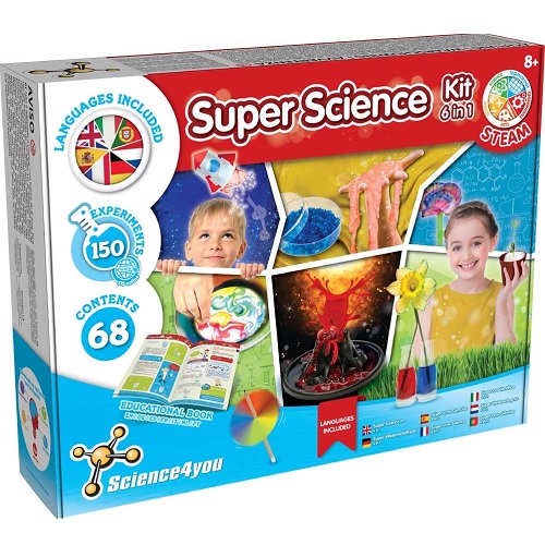 Science4You Super Science kit 6 in 1