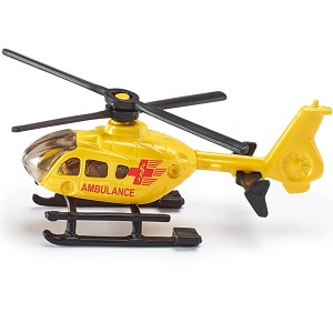 Siku ambulance helicoptere L hélicoptère ambulance Siku est en métal avec des pièces en plastique