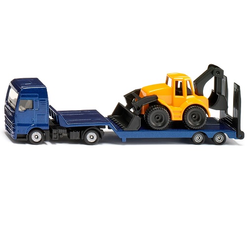 Siku 1761 MAN vrachtwagen met graafmachine