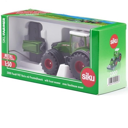 Siku Siku 2000 Tracteur Fendt 942 Vario avec faucheuse frontale (1:50)