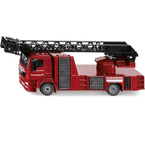 Siku Camion de pompier avec échelle tournante 