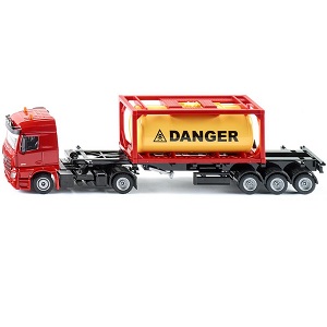 Siku 3922 truck with trailer and tank container