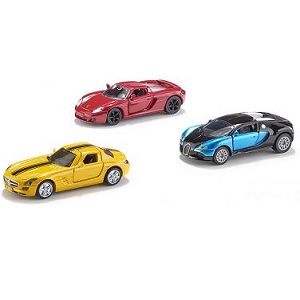 Siku 6301 gift set with 3 sports cars
