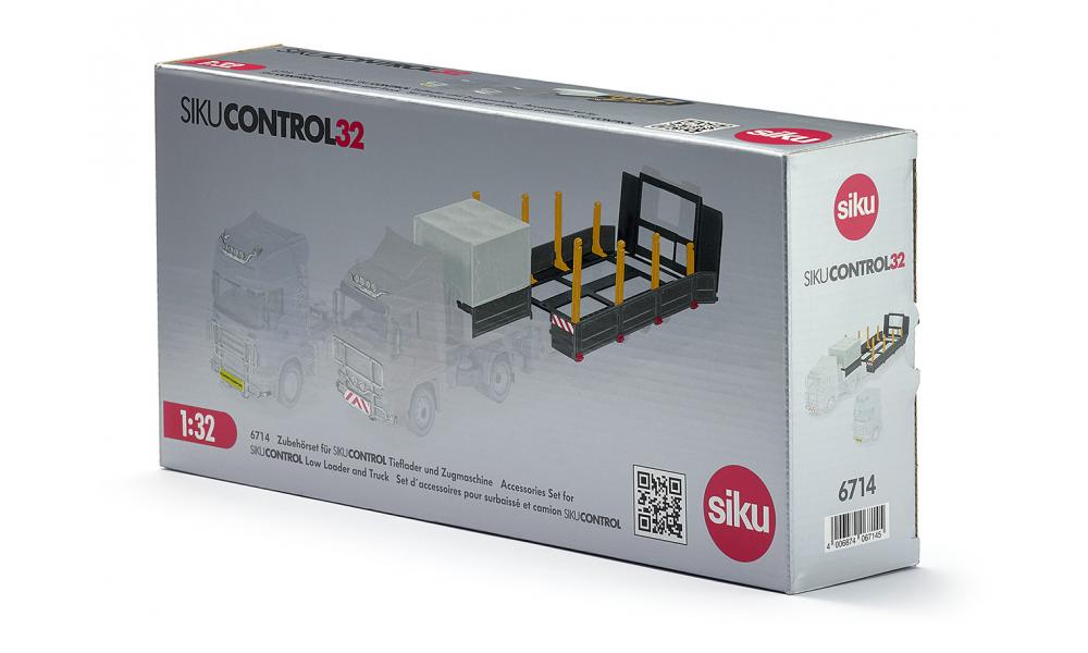 siku 6714 - Siku Construction de plate-forme pour le chargeur surbaissé SikuControl