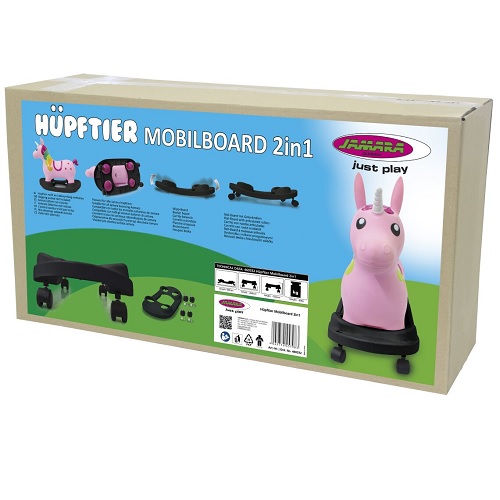 Jamara Jamara Planche mobile 2 en 1 avec animaux rebondissants