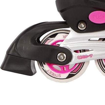 Street Rider Street Rider patins à roues alignées rose/gris réglables (31-34)