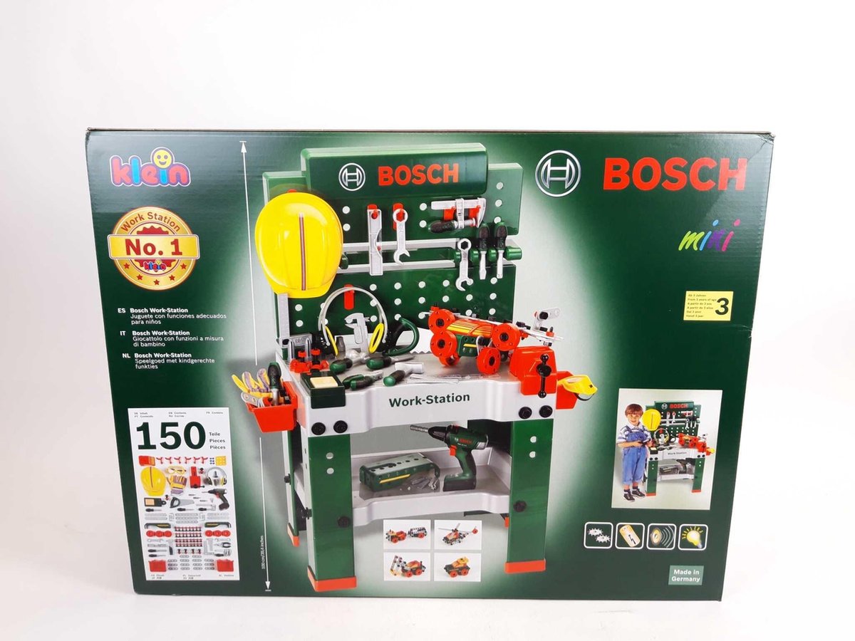  Bosch poste de travail nombre 1 (150 pèices)