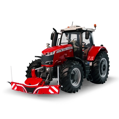 Universal Hobbies Universal Hobbies Tractorbumper Safetyweight 800 kg - Rouge 1/32