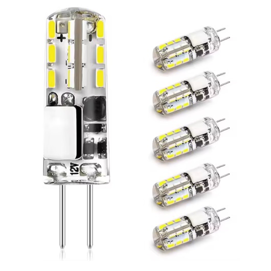 G4 LED lampen - set met 5 stuks 12V 3W - Warm wit licht - alternatief voor G4 halogeen - LED G4 lampen 12V - G4 LED steeklampen