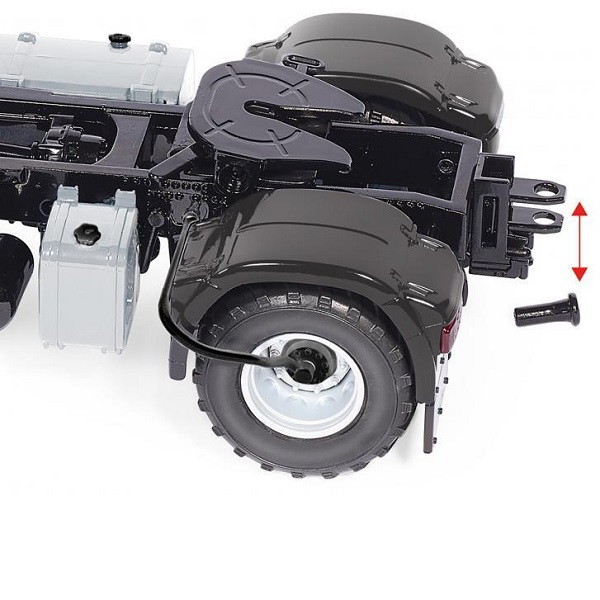 Wiking Wiking MAN TGS 18.510 4x4 BL camion noir diecast modèle réduit 1:32