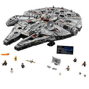 star LEGO 75192 Millenium Falcon 7541 stenen