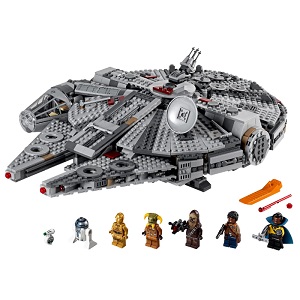 star LEGO 75257 Milenium Falcon 1353 stenen