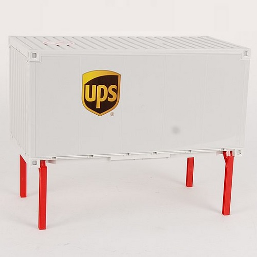 Bruder 43585 Container met wisselbrug UPS